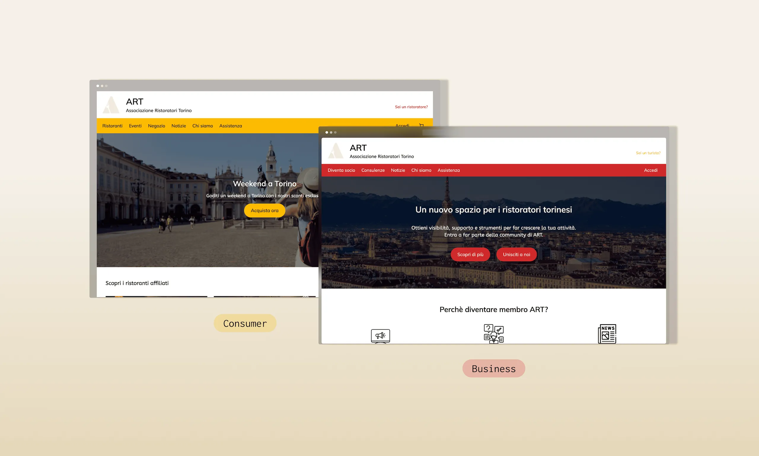 ART, Role-based membership platform