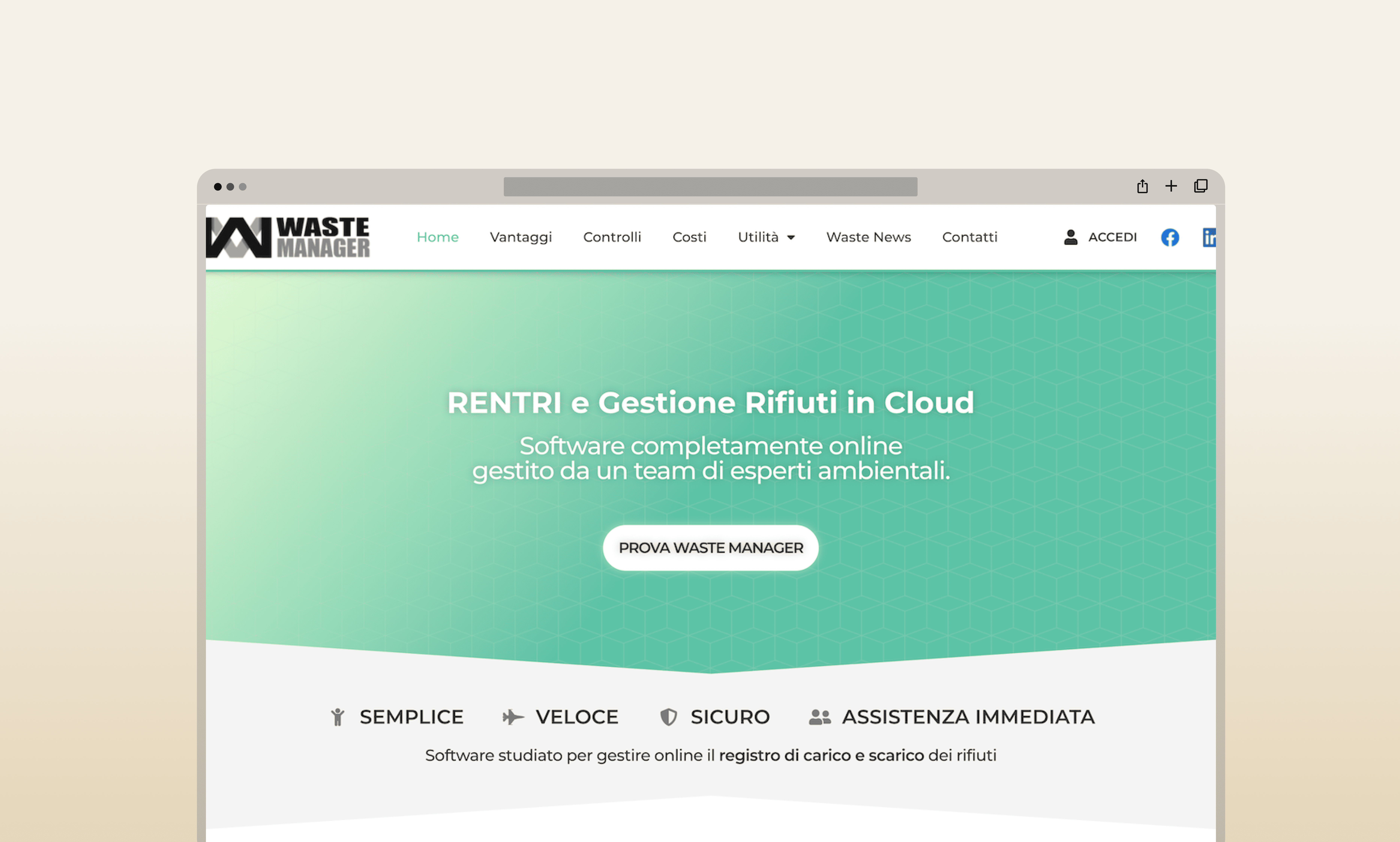 Waste Manager original website